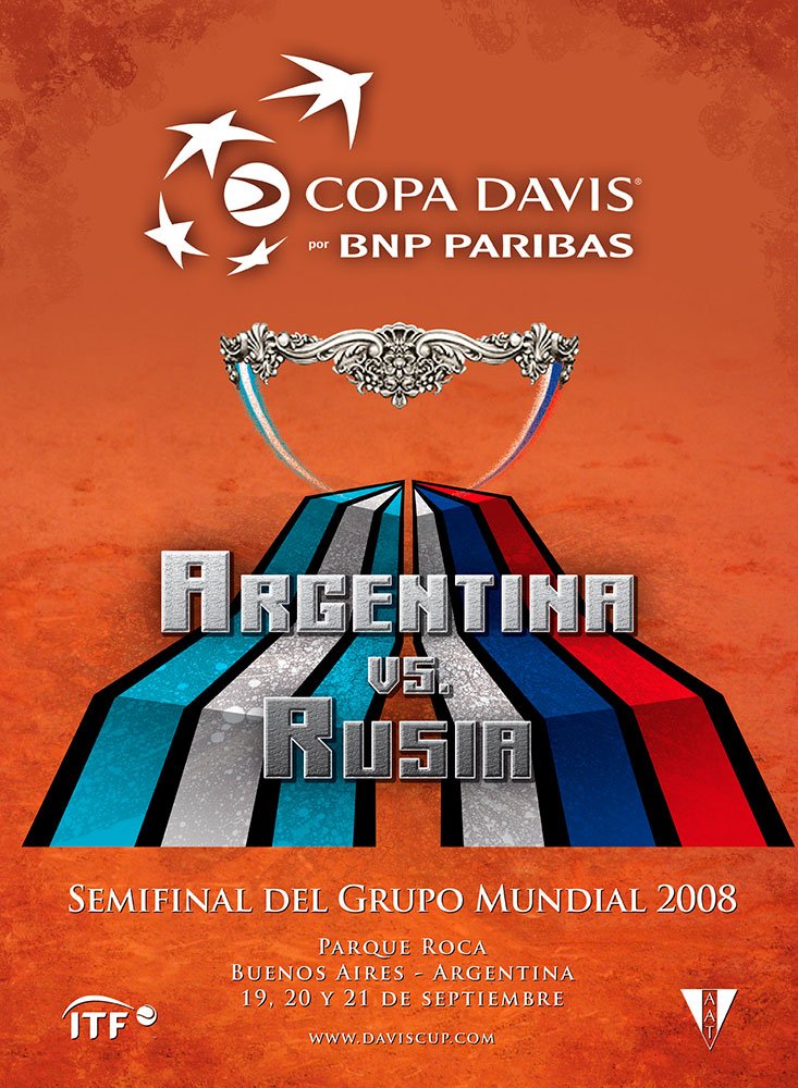 Copa Davis 2008 Argentina Rusia alt
