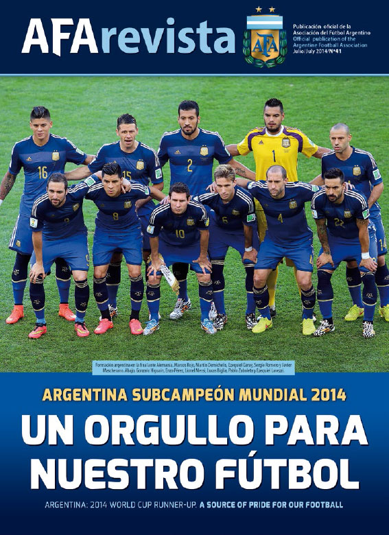 AFA Revista, Edición ESpecial Argentina Subcampeón Brasil 2014